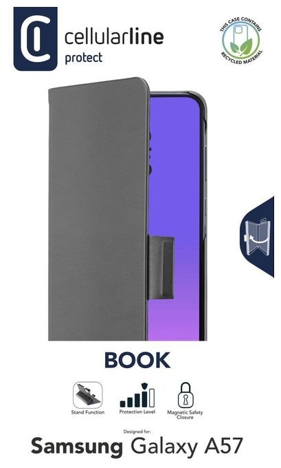 Folio für Samsung Galaxy A57  Book (Schwarz) 