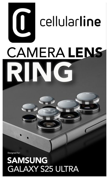Kameraobjektivschutz gehärtetes Glas für  Samsung Galaxy S25 Ultra Schlagfest, Kratzresistent Camera Lens Protection Ring 
