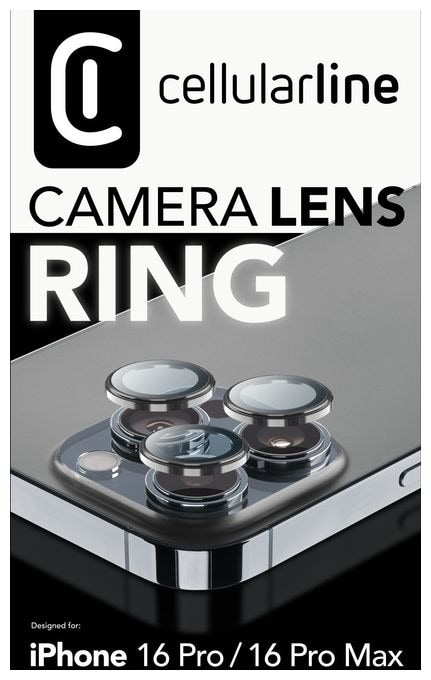 Kameraobjektivschutz gehärtetes Glas für  Apple iPhone 16 Pro, iPhone 16 Pro Max Kratzresistent, Schockresistent Camera Lens Ring 