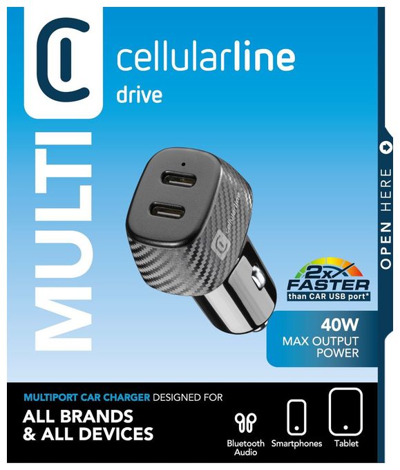 Car Multipower DUO - iPhone, Samsung, Xiaomi, Oppo and other Smartphones and Tablets 