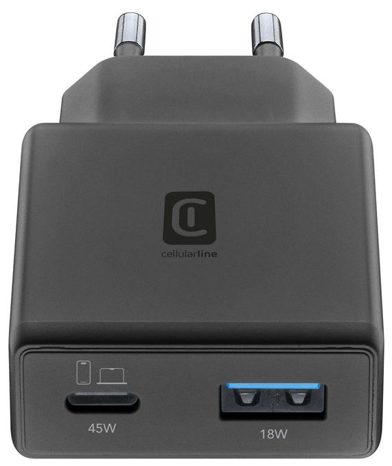 CHARGER POWER LITE 45W SLIM DUAL A+C 