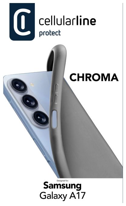 Cover für Samsung Galaxy A17  Chroma (Schwarz) 