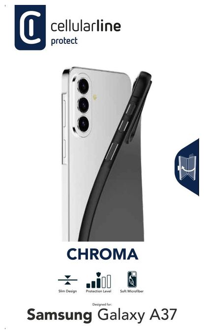 Cover für Samsung Galaxy A37  Chroma (Schwarz) 