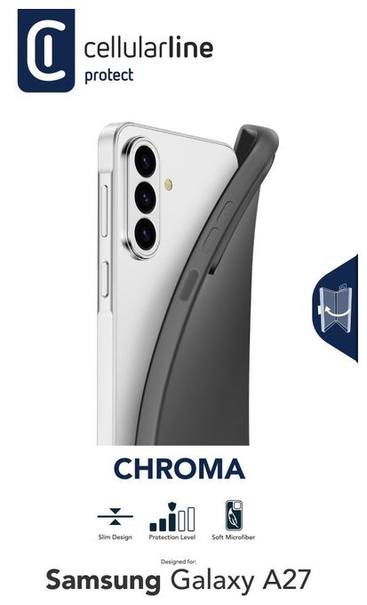 CHROMA TPU HULLE GALAXY A27 SCHWARZ 