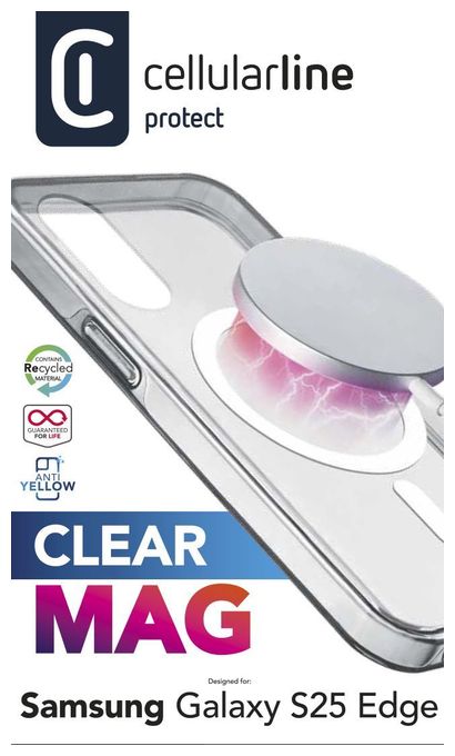 Mantelhülle für Samsung Galaxy S25 Edge  Clear Mag (Transparent) 