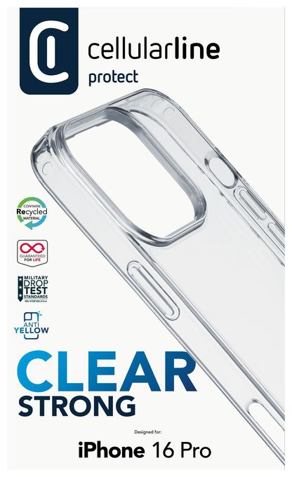 Cover für Apple iPhone 16 Pro  Clear Strong (Transparent) 