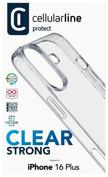 Cover für Apple iPhone 16 Plus  Clear Strong (Transparent) 