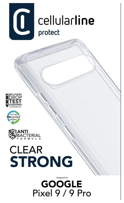 Cover für Universal Pixel 9, Pixel 9 Pro  Clear Strong (Transparent) 