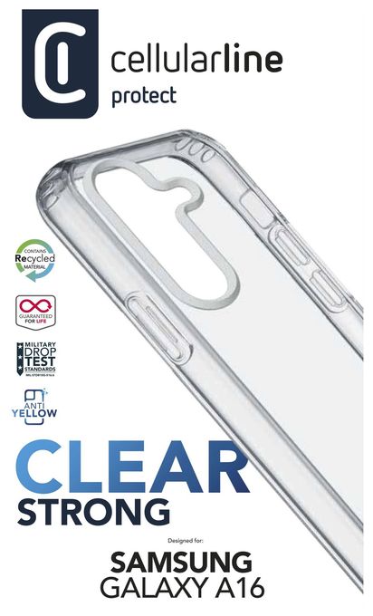 Cover für Samsung Galaxy A16  Clear Strong (Transparent) 