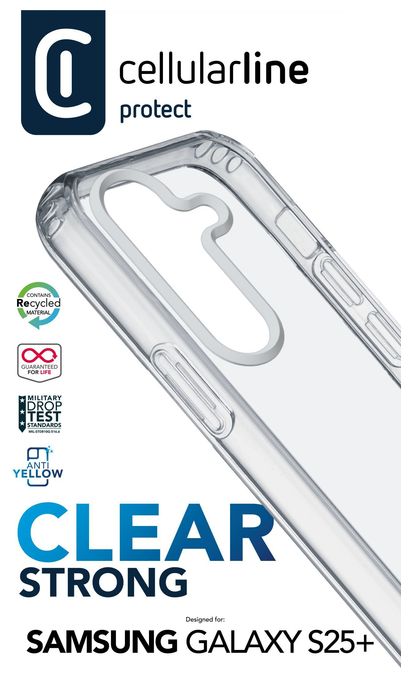 Cover für Samsung Galaxy S25+  Clear Strong (Transparent) 