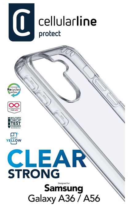 Cover für Samsung Galaxy A36/A56  Clear Strong (Transparent) 