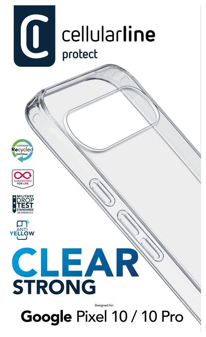 Cover für Universal Pixel 10  Clear Strong (Transparent) 