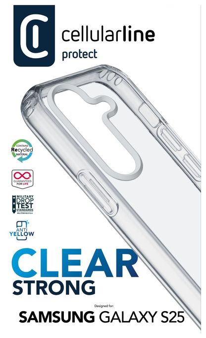 Cover für Samsung Galaxy S25  Clear Strong Case (Transparent) 