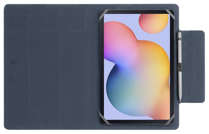Folio aus Kunstleder für Universal bis 26,7 cm (10.5") Kratzresistent (Blau) Click Case 