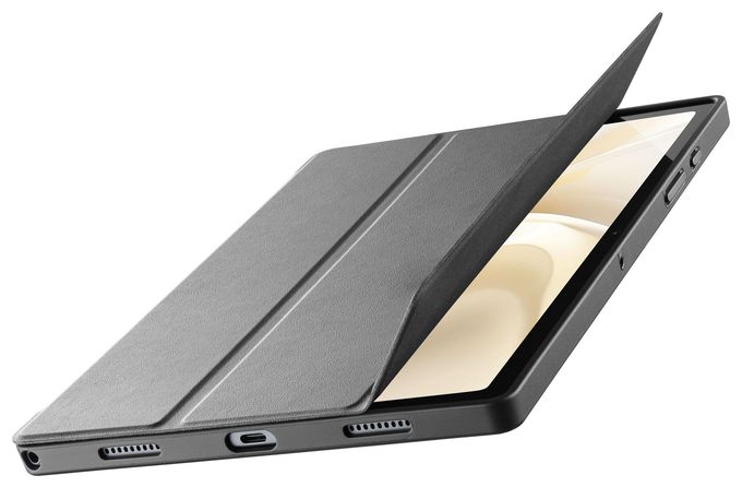Folio aus Kunstleder für Samsung Galaxy Tab A11+ bis 27,9 cm (11") Stoßfest, Kratzresistent (Schwarz) Compact 