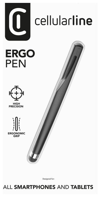 Eingabestift Zylinder für Universal Schwarz Ergo Pen 