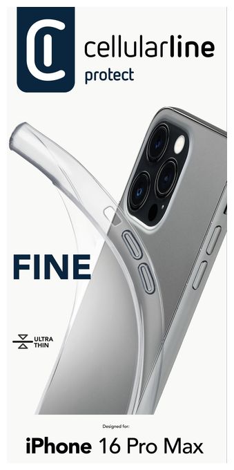 Cover für Apple iPhone 16 Pro Max  Fine (Transparent) 