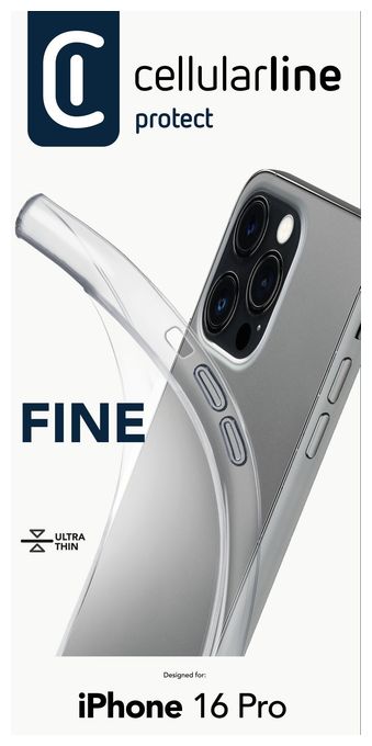 Cover für Apple iPhone 16 Pro  Fine (Transparent) 