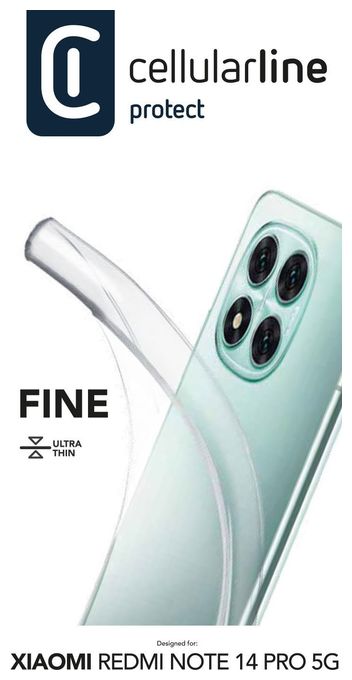 Cover für Xiaomi Redmi Note 14 Pro 5G  Fine (Transparent) 