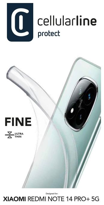 Cover für Xiaomi Redmi Note 14 Pro+ 5G  Fine (Transparent) 