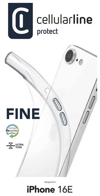 Cover für Apple iPhone SE (2025)  Fine (Transparent) 