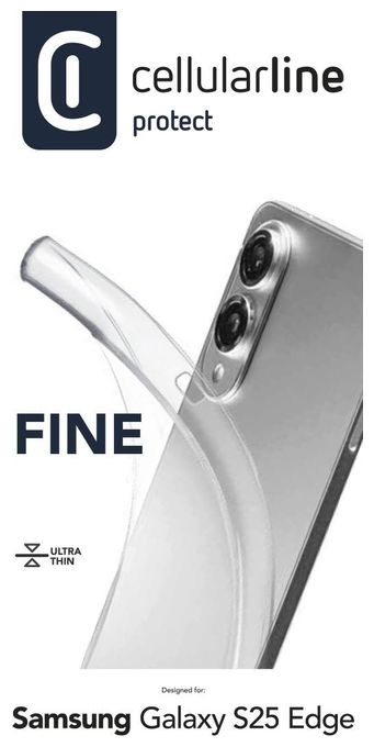 Cover für Samsung Galaxy S25 Edge  Fine (Transparent) 