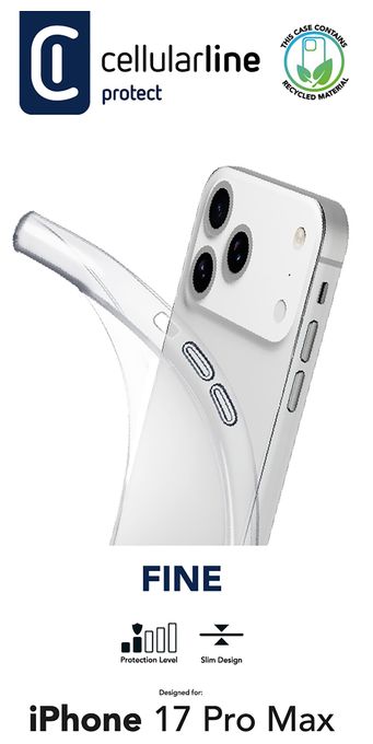 Cover für Apple iPhone 17 Pro Max  Fine (Transparent) 