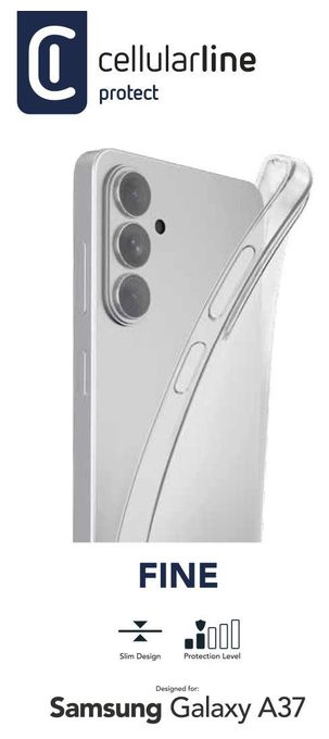 Cover für Samsung Galaxy A37  Fine (Transparent) 