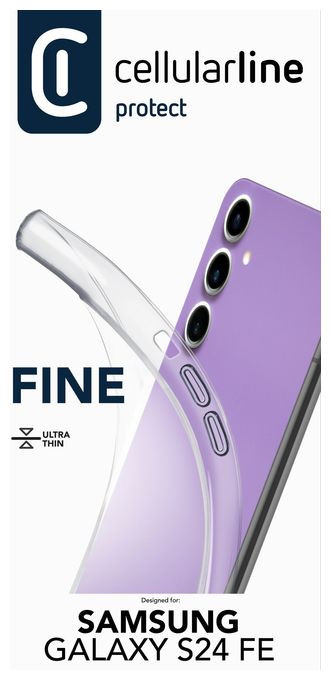 Cover für Samsung Galaxy S24 Fe  Fine Case (Transparent) 