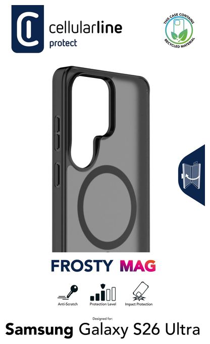 Mantelhülle für Samsung Galaxy S26 Ultra  Frosty Mag (Transparent) 