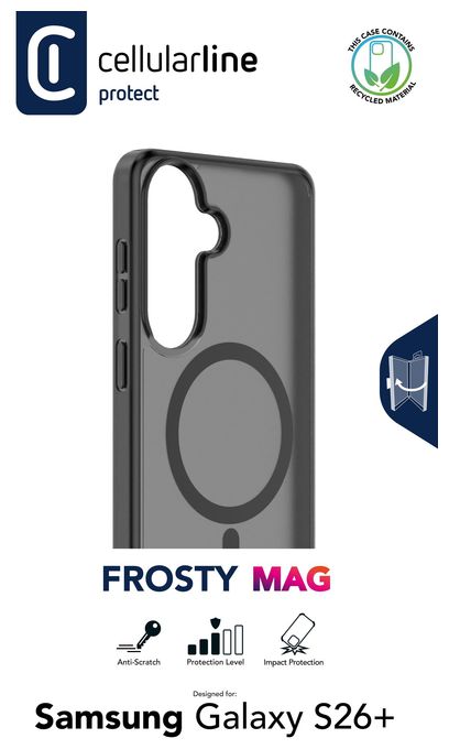 Mantelhülle für Samsung Galaxy S26+  Frosty Mag (Transparent) 