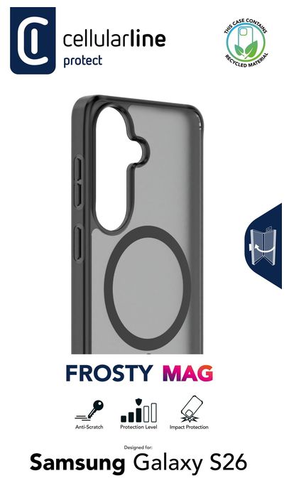 Mantelhülle für Samsung Galaxy S26  Frosty Mag (Transparent) 