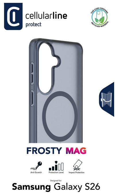 Mantelhülle für Samsung Galaxy S26  Frosty Mag (Transparent) 