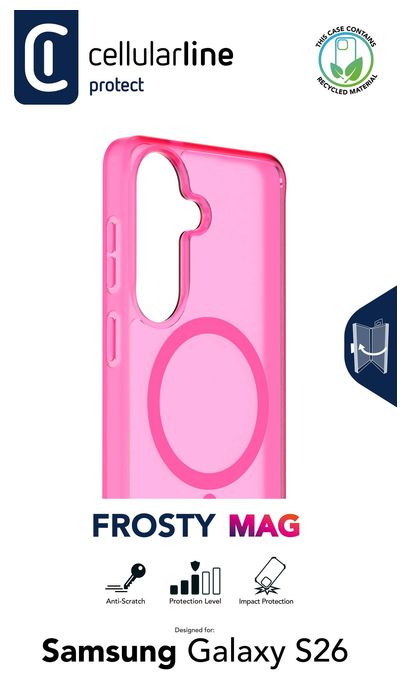 Mantelhülle für Samsung Galaxy S26  Frosty Mag (Transparent) 