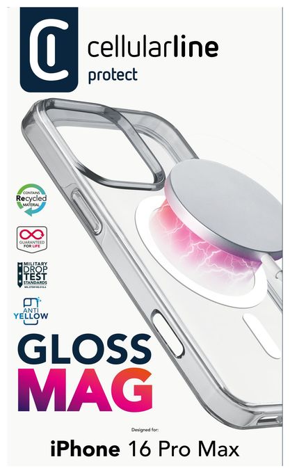 Cover für Apple iPhone 16 Pro Max  Gloss Mag (Transparent) 