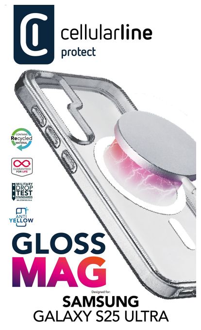 Cover für Samsung Galaxy S25 Ultra  Gloss Mag (Transparent) 
