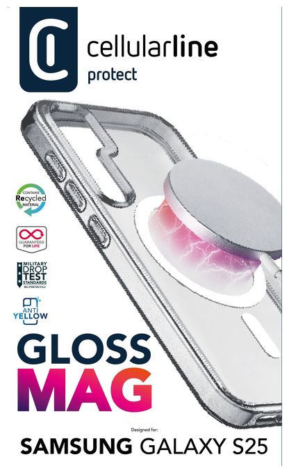 Cover für Samsung Galaxy S25  Gloss Mag (Transparent) 