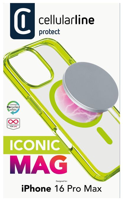 Cover für Apple iPhone 16 Pro Max  Iconic Mag (Limette) 