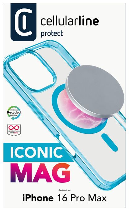 Cover für Apple iPhone 16 Pro Max  Iconic Mag (Hellblau) 