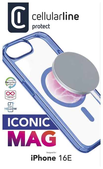 Cover für Apple iPhone SE (2025)  Iconic Mag (Blau) 