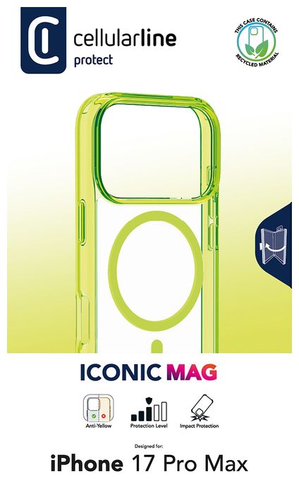 Cover für Apple iPhone 17 Pro Max  Iconic Mag (Limette) 