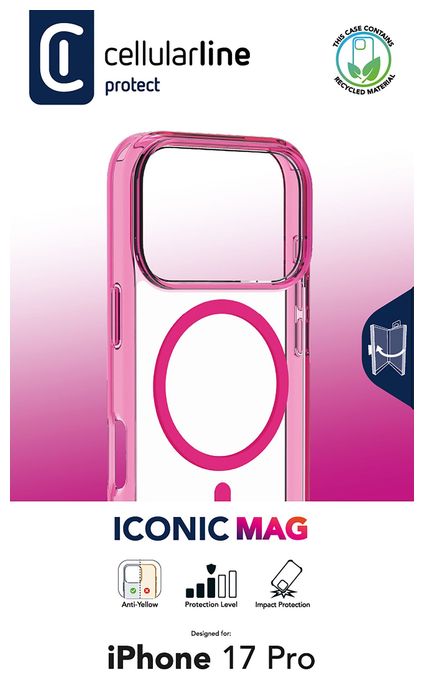 Cover für Apple iPhone 17 Pro  Iconic Mag (Pink) 