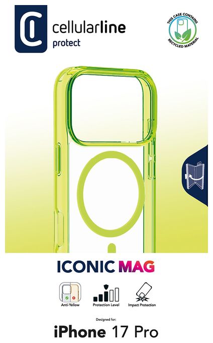Cover für Apple iPhone 17 Pro  Iconic Mag (Limette) 