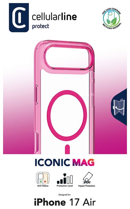 Cover für Apple iPhone 17 Air  Iconic Mag (Pink) 