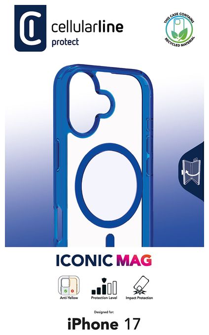 Cover für Apple iPhone 17  Iconic Mag (Blau) 