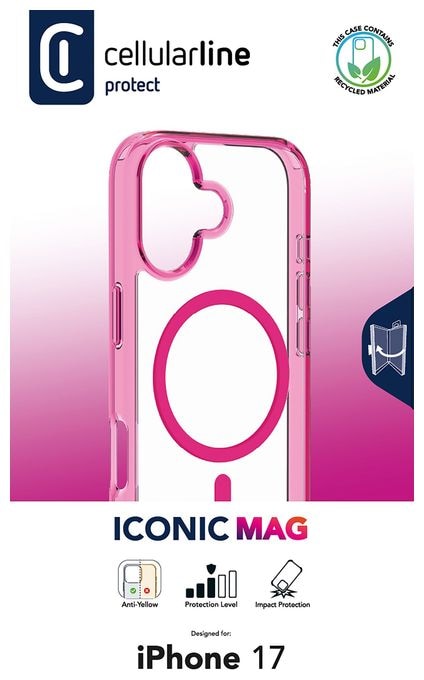 Cover für Apple iPhone 17  Iconic Mag (Pink) 