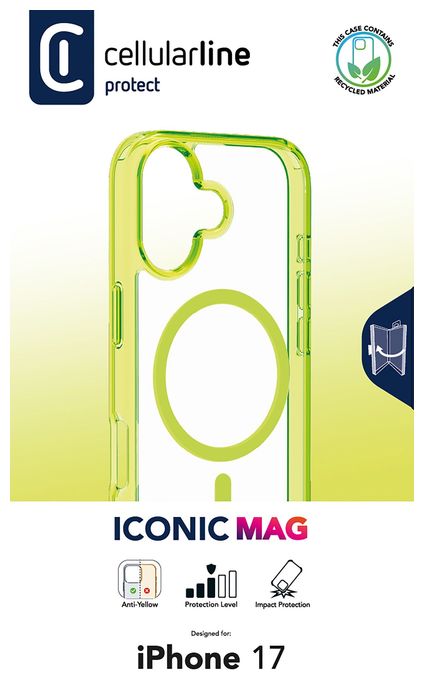 Cover für Apple iPhone 17  Iconic Mag (Limette) 
