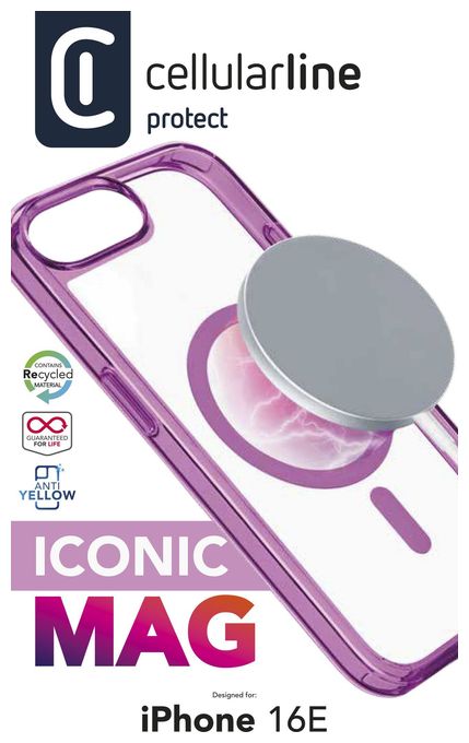 Cover für Apple iPhone SE (2025)  Iconic MagSafe Case (Pink) 