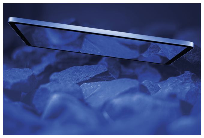 Klare Bildschirmschutzfolie aus gehärtetes Glas 9H für Samsung Galaxy Tab S6 Lite (2024) bis 26,4 cm (10.4") Kratzresistent, Schockresistent  Impact Glass (Transparent) 
