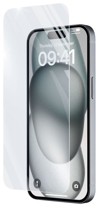 Klare Bildschirmschutzfolie gehärtetes Glas 9H für  Apple iPhone 15 Plus, iPhone 15 Pro Max Kratzresistent, Schockresistent Impact Glass Capsule 